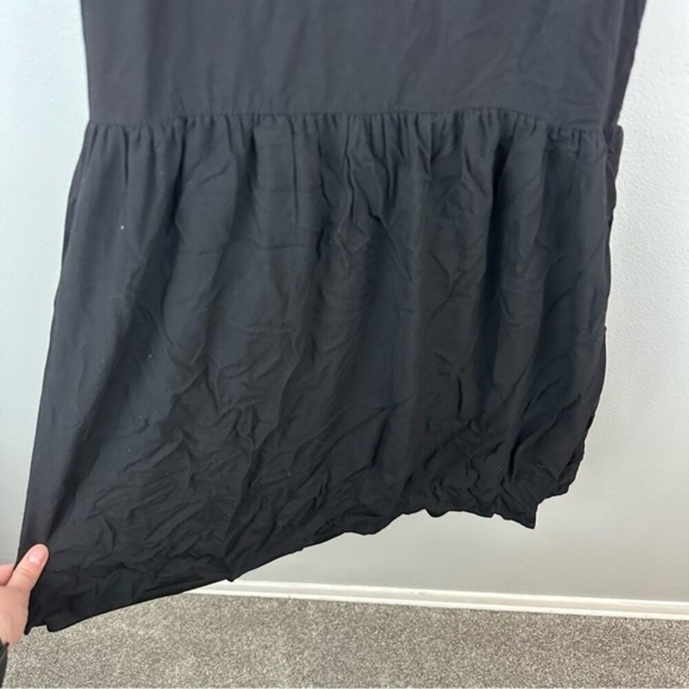 Dina Be For Francesca's Black V-Neck Mini Dress NWT Size Small Vacation Summer - Picture 6 of 16